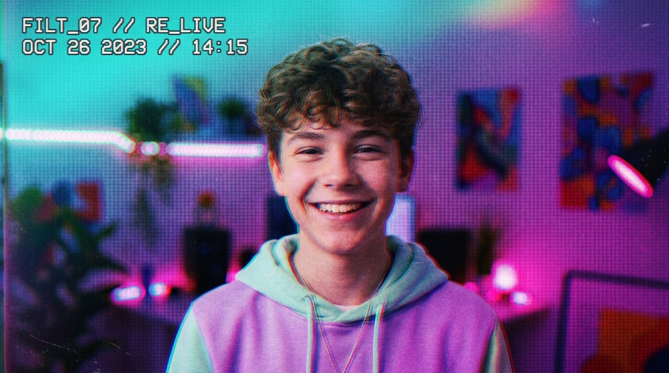 Neon Effect filter preview